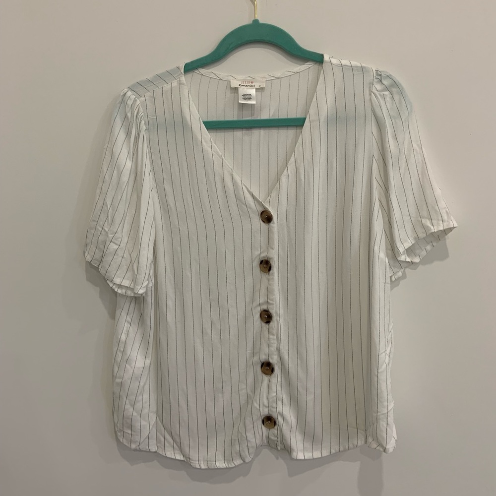 Cropped Button shirt